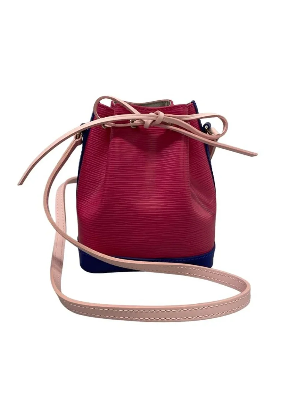 Louis Vuitton Shoulder Bag Epi Nano Noe Pink Leather